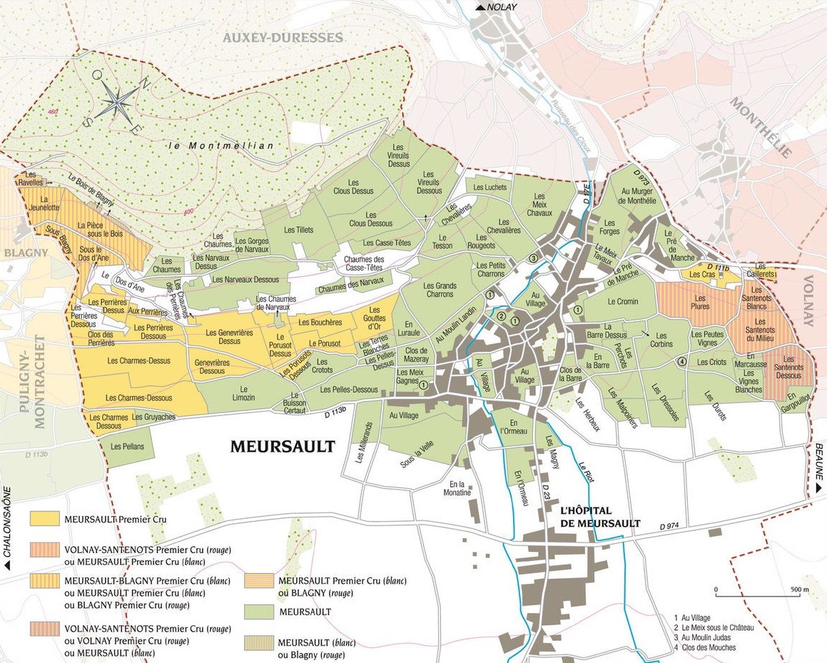 Meursault · Climats