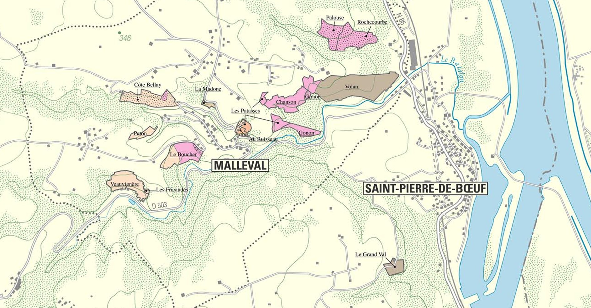 Saint-Pierre-de-Bœuf · Condrieu