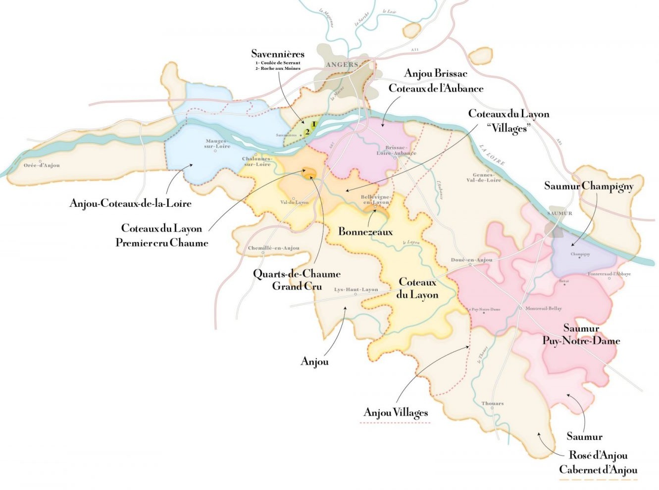 Anjou & Saumur · Appellations