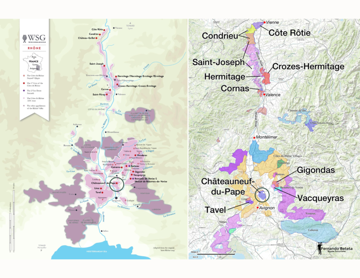 Rhône full map